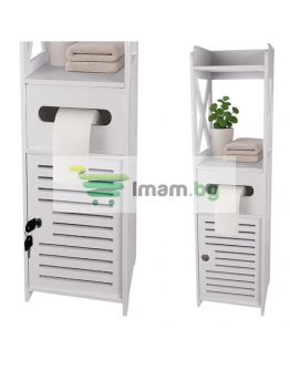 Шкаф за баня тоалетна хартия с ключалка